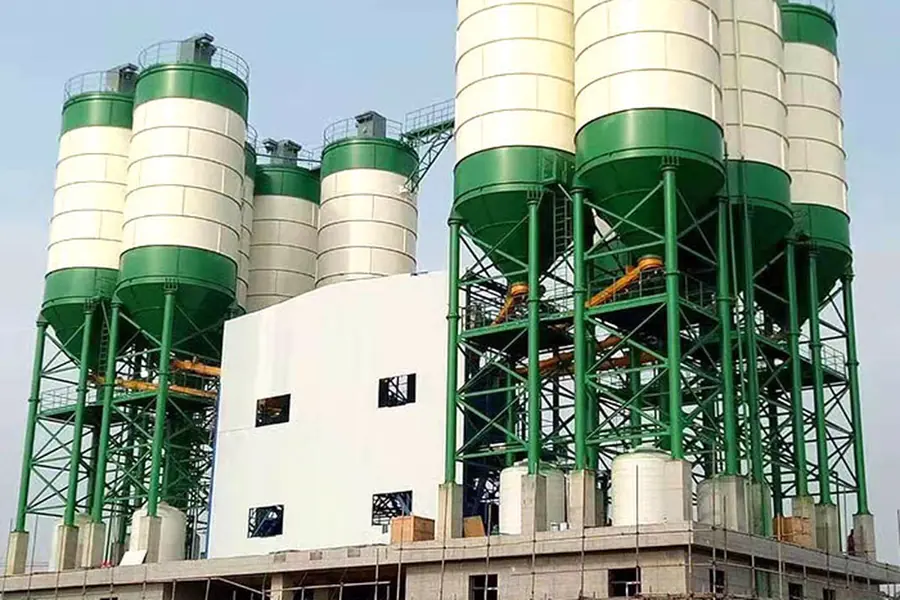 100 ton bolted cement silo for concrete batching plant