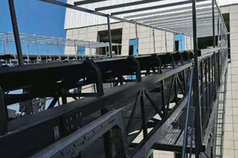Screw conveyor for powder feeding